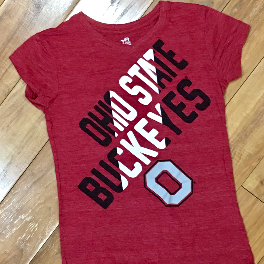 Ohio State Buckeyes Tee Shirt Top Football